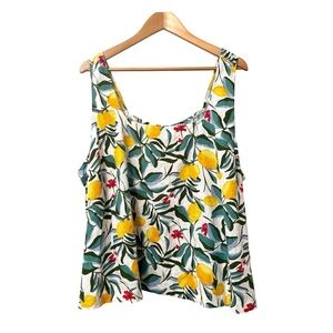 NWT Ava & Viv Floral Tank